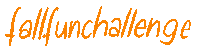 Text Fall Sticker