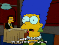 Talking Season 3 GIF by The Simpsons