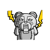 李安納熊 Sticker
