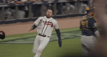 Excited Atlanta Braves GIF by MLB