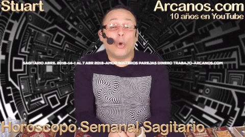 horoscopo semanal sagitario abril 2018 amor GIF by Horoscopo de Los Arcanos