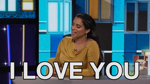I Love You GIF by A Little Late With Lilly Singh