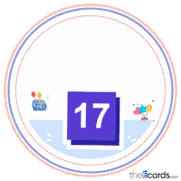 Happy Bday Birthday Greetings Sticker by TheEcards.com