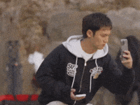 Kim Mingyu Filming GIF