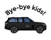 luxieclub fashion bye kids drive Sticker