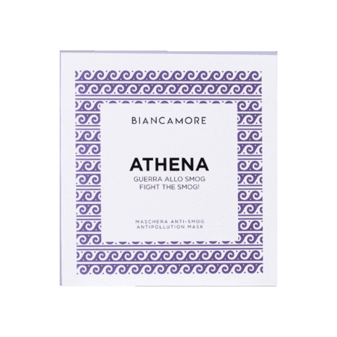 biancamore giphygifmaker athena maschera paestum Sticker