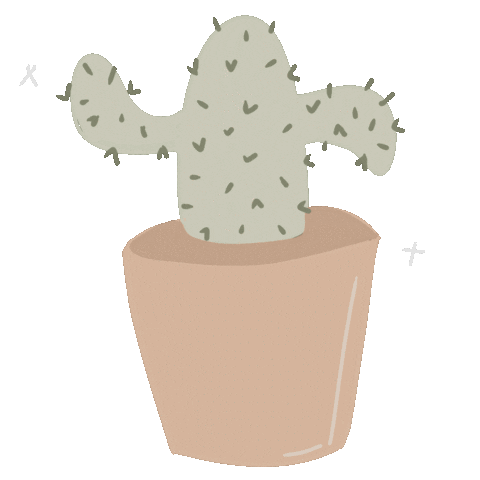Plant Cactus Sticker