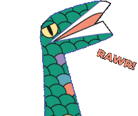 TecnopolisArg argentina dino dinosaurio tecno Sticker