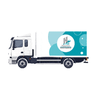 Logo Truck Sticker by Heurich Getränke