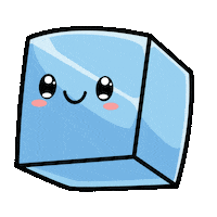 Shaking Ice Cube Sticker by PEPELINI