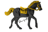 trianamendozagallardo horse caballito triana mendoza trianamendoza Sticker