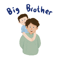 Big Brother Dad Sticker