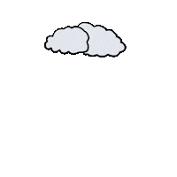 Sun Rain Sticker by Gunmaunofficial