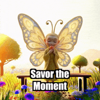 Mindfulness Savor The Moment GIF by BuddhaFlyJourney