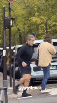 Parkour Sarkozy GIF by systaime