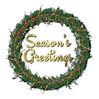 Happy New Year Christmas Sticker