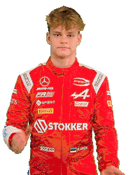 Paul Mercedes Sticker by Prema Team
