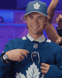 Happy Toronto Maple Leafs GIF by NHL