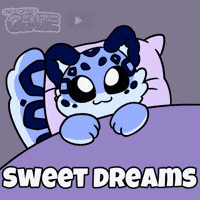 Good Night Dreaming GIF by Christophers Genie