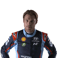 andreas mikkelsen hyundai Sticker by FIA World Rally Championship