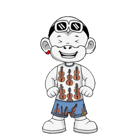 Violin Instrument Sticker by Zhot