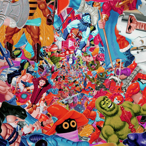 Masters Of The Universe Vintage GIF by Feliks Tomasz Konczakowski