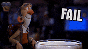 PintSizeChat beer fail pub face palm GIF