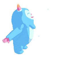 Abominable Snowman Sticker Sticker by Bare Tree Media