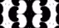 anniemuse black and white abstract mask bw GIF