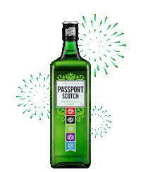 PassportScotch dancing drink cheers drinking Sticker