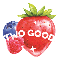 fruit berries Sticker by Two Good Yogurt