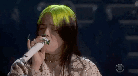 Billie Eilish GIF by Recording Academy / GRAMMYs
