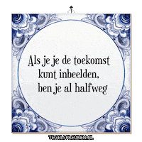 Hoop Spreuk Sticker by Tegelspreuken.nl