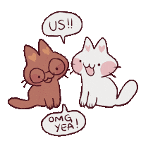 Cats Love Sticker
