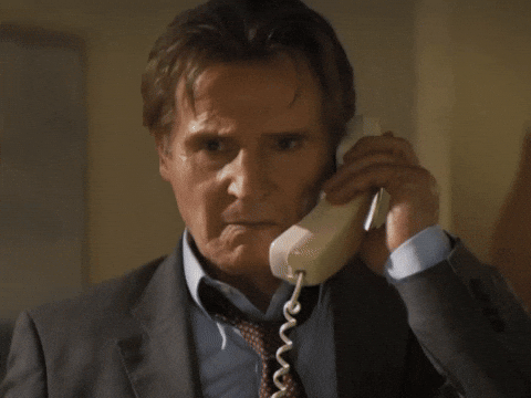 Liam Neeson Hello GIF by The Lonely Island