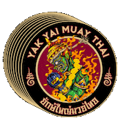 Yakyaimuaythai thailand muaythai phuket nakmuay Sticker