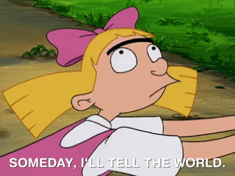 hey arnold nicksplat GIF