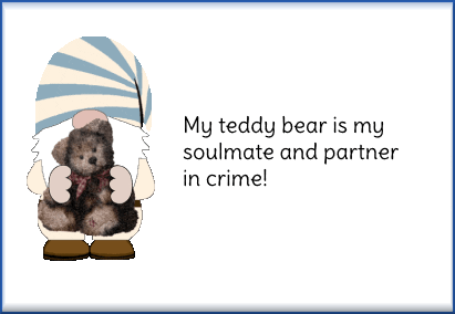 Teddy Bear Gnome GIF