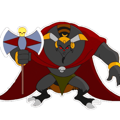 Dark Lord Monster Sticker by Chhota Bheem