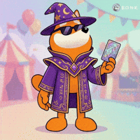 Trading Cards Magic GIF by BONK
