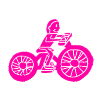 Cycling Charity Sticker by Mencap