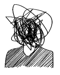 3zau man headache mustasch esauka Sticker