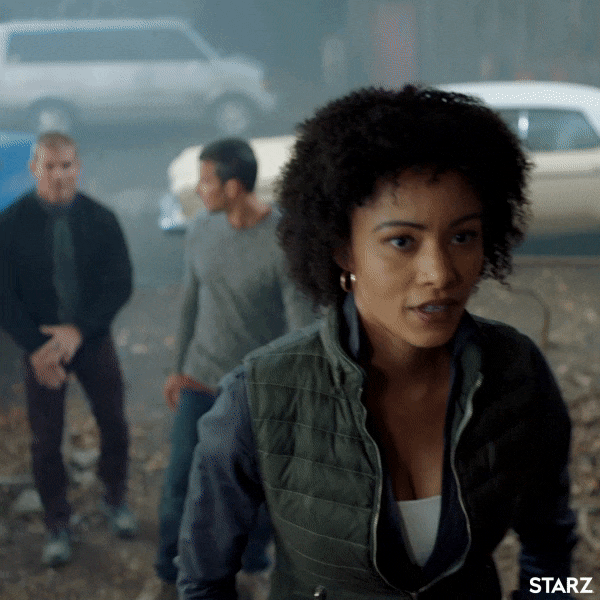 kneel season 3 GIF by Ash vs Evil Dead