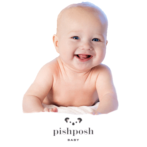 Happy Baby Love Sticker by PishPosh Baby