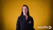Wizzflix_ dance dancing yellow peace GIF