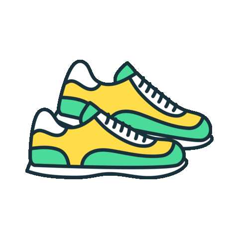 Sneakers Tenis Sticker by Marcela Illustrates