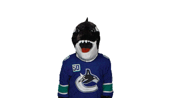 Mascot Fin Sticker by Vancouver Canucks