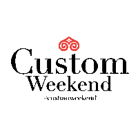 Custom Weekend Sticker by Carmina Shoemaker