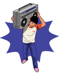 Dance Party Sticker