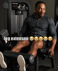 Anthony Mackie Gym GIF
